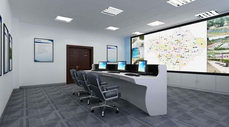 集中控制室效果圖1